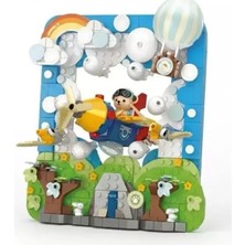 Esranın Dünyası P881504 Kaptan Teddy 425 Parça Block Oyuncak RSPRD34-ESRDNS