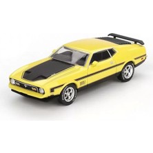 Esranın Dünyası 1/64 Ford Mustang Mach1 Grabber Yellow RSPRD34-ESRDNS