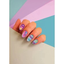 Esranın Dünyası 18896 Tak ve Git Tırnaklar - Rengarenk RSPRD34-ESRDNS