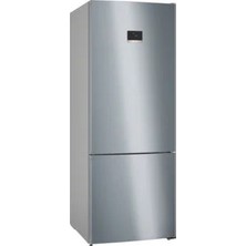 Bosch KGN76CIE0N Serie 6 186 x 75 cm Kolay Temizlenebilir Inox Alttan Donduruculu Buzdolabı