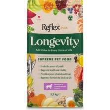 Reflex Plus Longevity Orta Ve Büyük Irk Yavru Köpek Maması 3200g