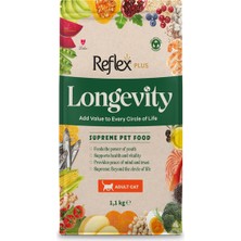 Reflex Plus Longevity Yetişkin Kedi Maması 1100g