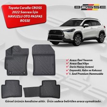 Toyota Corolla Cross Paspas Araca Özel 2022 Sonrası BOSSE 3D Havuzlu Oto Paspas