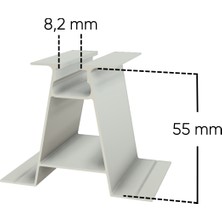 Fixus H55 Solar (Güneş) Paneli Montaj Rayı (55 Cm)