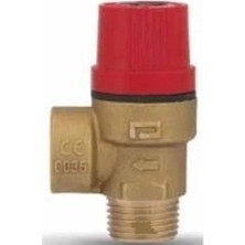 Belle Fusion Mey Ithalat® Pakkens 1/2 Erkek Emniyet Ventili 6 Bar