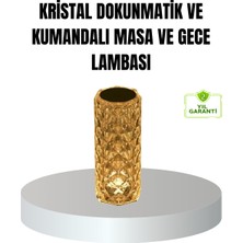 tp Kristal Rgb Led’li Kumandalı Masa ve Gece Lambası – Renkli Işık Modlarıyla Şık Dekoratif Aydınlatma - Lisinya