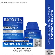 Bioxcin Mens Hair 30 Tablet + Seyahat Boy Multivitamin Şampuan Hediye