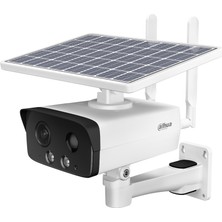 Dahua IPC-HFW2431DG-4G-SP-EAU-B, 4mpix, 3,6mm Lens, H265+, 50MT Gece Görüşü, Dahili Mikrofon, IP67,  Solar(Güneş Enerjili) Ip Kamera