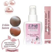 Erin Natural 100 ml Onarıcı Ve Yumuşatıcı Ayak Bakım Kremi Bitkisel İçeriklerle Yoğun Nemlendirme