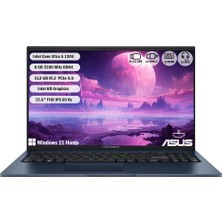 Asus VIVOBOOK15 X1504VA-BQ3970W Intel Core 5 120ULTRA 8 GB 512GB SSD 15.6'' Fhd Windows 11 Home