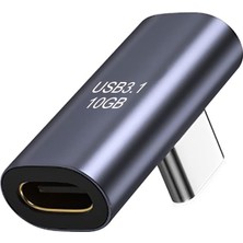 BK Teknoloji USB 3.1 Type-C Erkek – Type-C Dişi Çevirici Adaptör 10GBPS Hızlı Veri ve Şarj Desteği