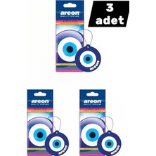 Ck Oto Bakım Dünyası Areon Nazar Boncuğu Bubble Gum Oto Kokusu Üçlü Set