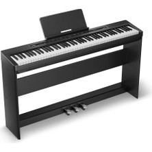Donner DEP-16S Taşınabilir Dijital Piyano (Siyah)