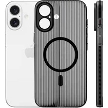 LTG Nova Iphone 16 Line Magsafe Kapak - Siyah