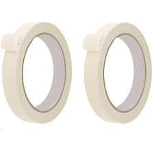 Tify 2 Adet Maskeleme Bandı Boya Bandı 18mm X 25m  Kağıt Bant