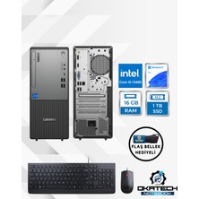 Lenovo Thinkcentre Neo 50T 12UB000BTR15 I5-13400 16 GB Ddr4 Ram 1tb SSD Windows 11 Pro Masaüstü Bilgisayar+Kıngston USB Bellek