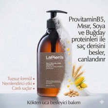 LaPien's Tüm Saç Tipleri Için Tuzsuz Şampuan,Dengeleyici,Arındırıcı,Canlandırıcı, Nemlendirici 500ml
