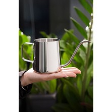 PremiumPort Çelik Ölçekli 350 ml 7 Cup Kahve Demleme Ibriği Espresso ve Sıcak Su Için