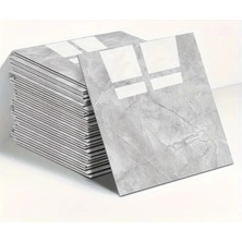 Hobibahçem Gri Mermer Desen Du Sticker (30*30)