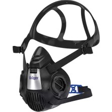 Dräger Drager 3500 Yarım Yüz Gaz Maskesi (L) Beden