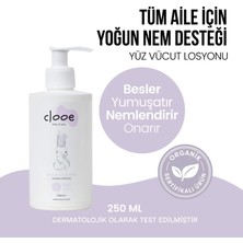 Clooe Organik Sertifikalı Yenidoğan Uyumlu Hızlı Emilen Yağlı His Bırakmayan Bariyer Güçlendirici Argan Yağlı Nemlendirici Bebek Losyonu - Yüz ve Vücut Bakımı