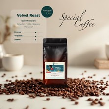 Çekirdek Kahve 250gr %100 Arabica Taze Kavrulmuş Yumuşak İçimli Öğütme Seçenekli Velvet Roast