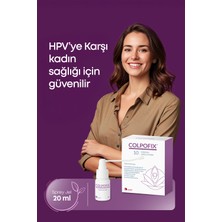 Colpofix Vajinal Jel 20 Ml-hpv-betaglukan-bağışıklık Güçlendirici-doku Onarımı Vajinal Flora Prebiyotik Siğil