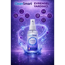 CleanSmart 50 ml Alkolsüz El Ve Cilt Dezenfektan Spreyi Renksiz Hipoalerjenik Kullanım İçin Güvenli