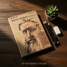 A5/50Yp/120Gr/Spiralli Eskiz Defteri (Sketch Book)