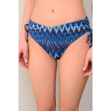 Suwen Wave Yüksek Bel Biyeli Bikini Alt