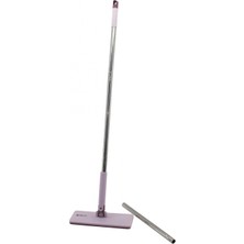 Marsilyan Otomatik Bez Değiştiren Mop Sap Çek=bez Bırak - Sap It=bez Tut 360° BAŞLIK=9.5X25CM- SAP:115CM (K95)