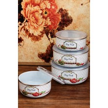 Fodis Mutfak Saklma Kabı 14 cm 16CM 18 cm Emaye