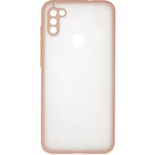 Sylar Samsung Galaxy A11 Kılıf Montreal Silikon Kapak - Pembe