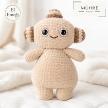Mühre Maka Paka Gece Bahçesi El Emeği Oyuncak Hediyelik %100 Pamuklu Organik Amigurumi Örgü