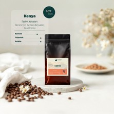 Kenya Çekirdek Kahve 250gr - %100 Arabica - Taze Kavrulmuş - Yoğun İçimli - Öğütme Seçenekli