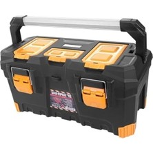 Calperia Siyah Renkli Alüminyum Saplı Takım Çanta, Dayanıklı ve Kullanışlı Tasarım