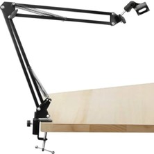 Calperia Katlanabilir Mikrofon Standı, Ayarlanabilir Açı ile Çok Fonksiyonlu