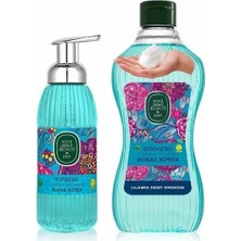 Calperia 1.5 Lt Zeytinyağlı Köpük Sabun, Lansman Seti 500 ml