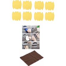 Esranın Dünyası 9lu Set Araba Kapı Kolu Koruyucu Çizilme Önleyici Şeffaf Film Koruma Seti