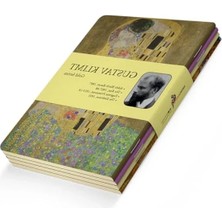 Calperia A6 Boyutunda 4'lü Defter Seti, Çizgisiz, Her Biri 48 Sayfa, Esnek Kapak