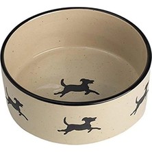 Calperia 6 Bardak Kapasiteli Taş Yiyecek Veya Su Kasesi, 7 Inç Çapında