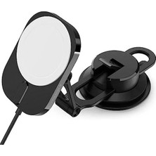 Calperia Spigen Magfit Dashboard Araç Içi Telefon Tutucu + Manyetik Kablosuz Şarj Cihazı iPhone Için Magsafe Özellikli Onetap Pro 3 ITM35W - ACP03695
