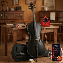 Midex GT-124BK Profesyonel Üst Kalite Siyah Çello Viyolonsel