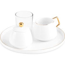 Karaca Streamline Saturn Tek Kişilik Kahve Sunum Seti 100 ml