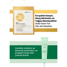 Dermal Cicaxmıde Göz Çevresi Kremi 40 gr ve Dermal 3 Katmanlı Gold Göz Maskesi 4 gr