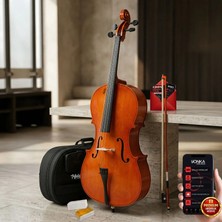 Maxword MCL-250 Yüksek Kaliteli Masif Ağaç Çello