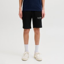 Jack & Jones Jack&jones Gordon Archive Sweat Shorts Mid Erkek Çocuk Siyah Şort