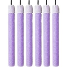 Calperia 6'lı Klipsli Esnek Bigudi, 2X20 mm Boyutunda Pratik Kullanım