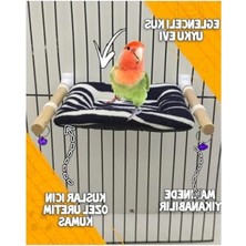 Calperia Eğlenceli Kuş Salıncağı, Siyah Beyaz Renk Seçeneği