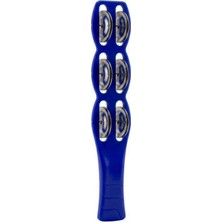 Temel Plastik Çubuk Tef 6 Zilli Mavi 26 cm